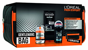 L 'Oréal Men Expert Gentleman 包水分身体霜，淋浴凝胶和香体滚入式清洗袋  93.65 元