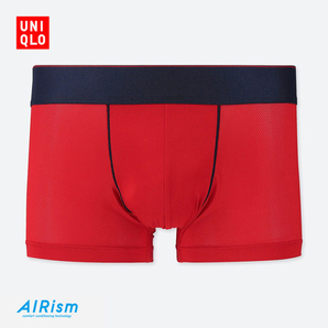 UNIQLO 优衣库 415523 AIRism网眼针织短裤(低腰) 39元包邮
