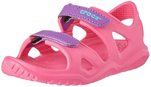 爆料有奖Crocs13 UK Child (C13 US)： 卡骆驰 中性款 Swiftwater River 儿童露趾凉鞋   prime到手约160元