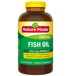 Nature Made 天维美 Omega-3深海鱼油软胶囊 320粒 含税到手约99元
