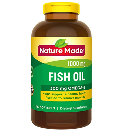 naturemade天维美omega3深海鱼油软胶囊320粒含税到手约99元