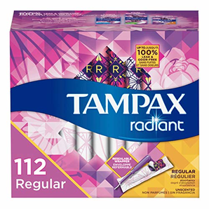 爆料有奖！Tampax Radiant  卫生棉条  128 支   prime含税到手约268.15元