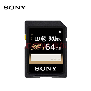 历史低价： SONY 索尼 SF-64UY3 存储卡 64GB 189元包邮