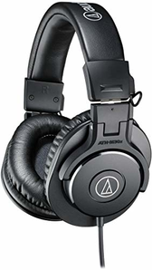 爆料有奖：Audio Technica 铁三角 ATH-M30x 专业工作室监听耳机，黑色