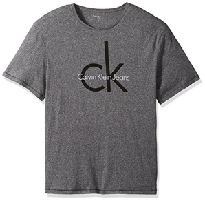 prime会员！Calvin Klein 卡尔文·克莱恩 男款经典CK徽标短袖T恤   136.35元含税直邮