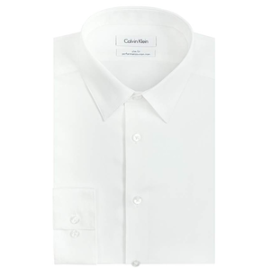 中亚prime会员！Calvin Klein 卡尔文·克莱恩 男式修身免烫衬衫  180.3元含税直邮