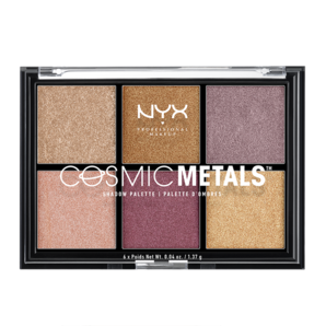 NYX Professional Makeup 金属光泽六色眼影盘 1.37g