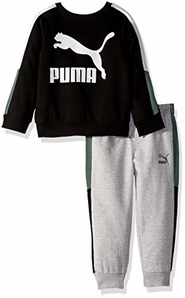 Puma 男童运动套装 黑色   含税到手约203元