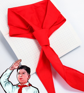 MAOKE 猫客 小学生棉布红领巾 1米 10条装 6.5元包邮