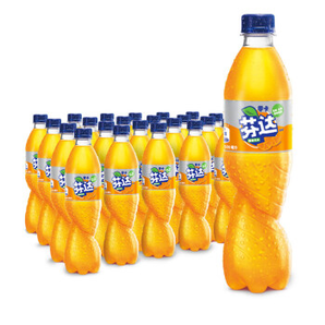 Fanta  芬达 零卡 Zero  橙味汽水 碳酸饮料 500ml*24瓶