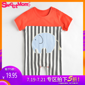 SWEET MOM/金孕阁 夏季婴儿连体衣