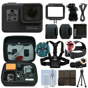 GoPro HERO7 Black 运动相机+配件套装 $304.99（转运约¥2279）