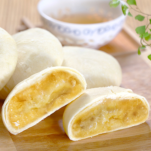 香港顺香金枕榴莲酥饼4枚40g99元包邮需用券