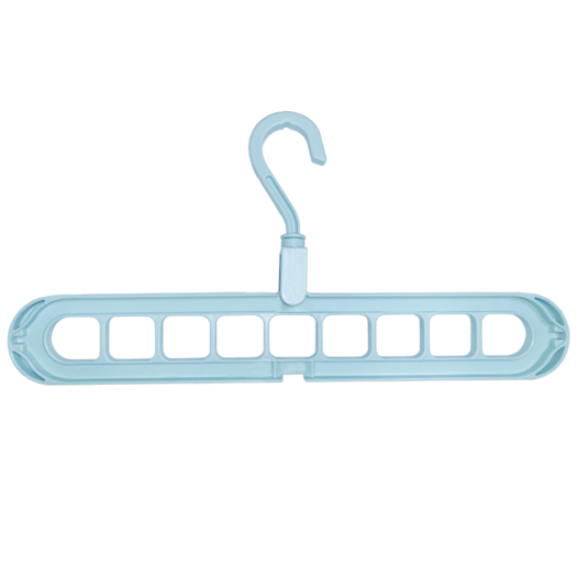 好来我 网红衣架九孔衣架多功能魔术衣架2个