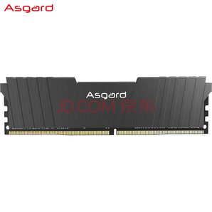 Asgard 阿斯加特 洛极51℃灰 3000频率 DDR4 台式机内存条 16GB 