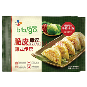 bibigo 必品阁 韩式传统煎饺 640g（25只） 31.8元，可优惠至15.9元