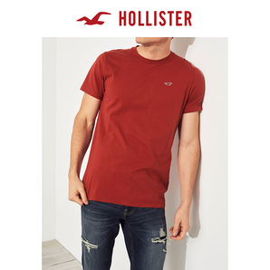 Hollister 261972-3 男士圆领短袖T恤 50元