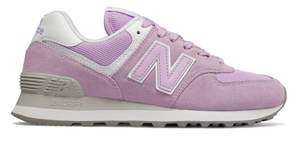 New Balance WL574ESD 女款粉紫色运动鞋
