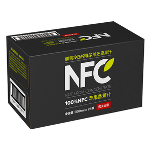农夫山泉 NFC果汁饮料 苹果香蕉汁 300ml*24瓶