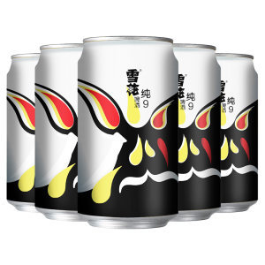 snow雪花9度纯9啤酒330ml24听