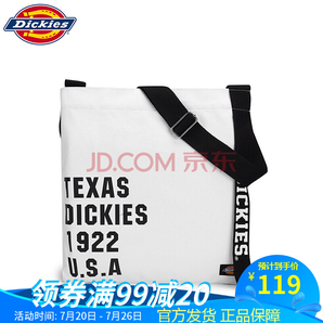Dickies D17-C232 中性款斜挎包 109元包邮（需用券）