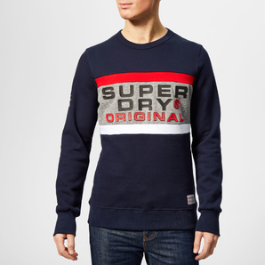 Superdry/极度干燥Trophy Crew Sweatshirt 男士卫衣