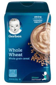 Gerber 嘉宝 婴幼儿米粉 进口版 227g 二段 全麦味