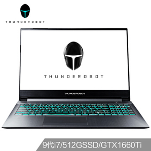 13日14点：ThundeRobot 雷神 911MT暗杀星 15.6英寸笔记本电脑(i7-9750H、8GB、512GB、 GTX1660Ti) 6959元
