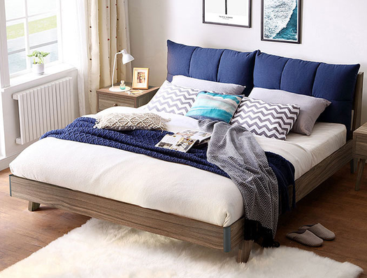 林氏木业en1ae现代简约软靠包床15米