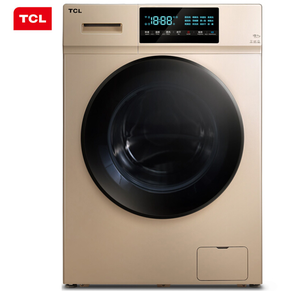 护衣不伤衣！ TCL XQG100-U8 10公斤 洗烘一体机
