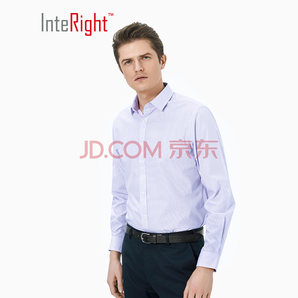 InteRight 男士格纹衬衫 低至30.8元包邮（3件7折）
