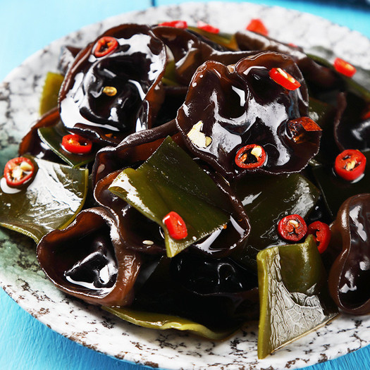 黑魔花香辣海带木耳250g2