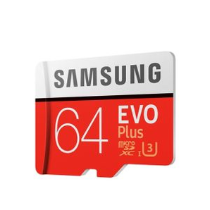 SAMSUNG 三星 MB-MC64D EVO Plus Micro SD（TF）卡 64GB