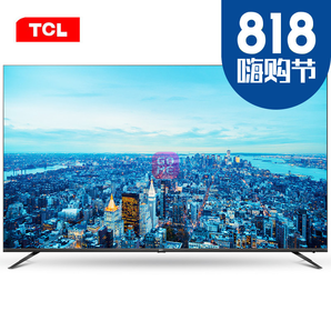 TCL 75V2 75英寸 4K 液晶电视 4899元包邮（需用券）