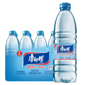 PLUS会员： Tingyi 康师傅 包装饮用水 550ml*12瓶