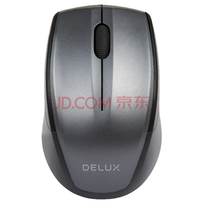 多彩(DELUX)M321无线鼠标 静音鼠标无线办公鼠标某东自营笔记本电脑鼠标 绘图鼠标usb接口小鼠标1600dpi 黑