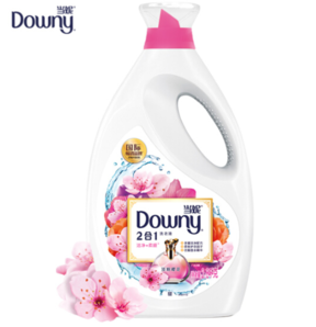 Downy 当妮  2合1柔顺洗衣液 香水洗衣液（淡粉樱花）2.8kg