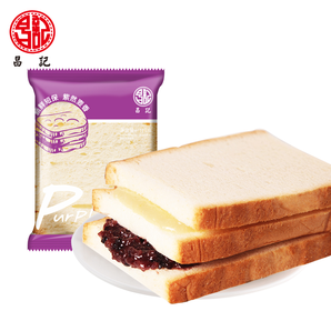 昌记 紫米面包5袋*2