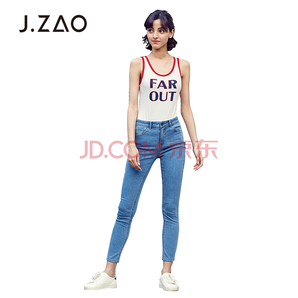 J.ZAO 女士 牛仔裤