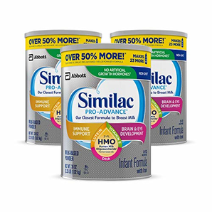 Similac 美国雅培 1段HMO低聚糖非转基因加铁婴儿奶粉 1.02kg*3罐装 prime含税到手价为810元