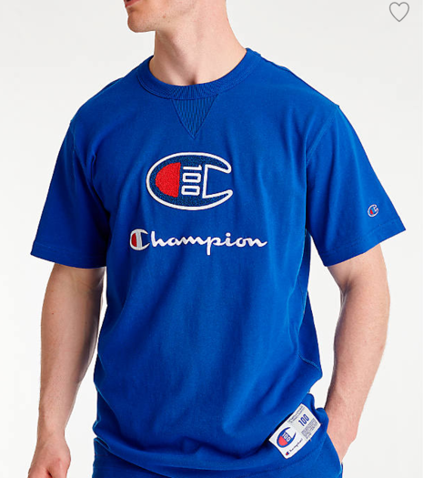champion冠军男士logot恤