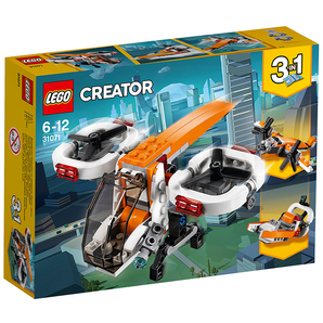 18日0点！ LEGO 乐高 创意百变系列 31071 双旋翼无人机 55.3元