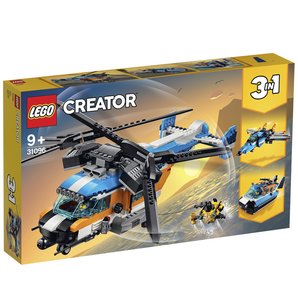 LEGO乐高 Creator创意百变系列 31096 双螺旋桨直升机 328.3元包邮