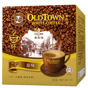 旧街场 马来西亚进 口三合一白咖啡 原味38g*20条
