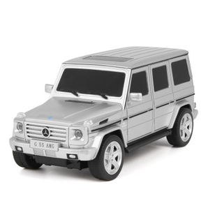 移动端： 美致模型 遥控车 奔驰G55车 1:24 玩具汽车 银色 27029 59元包邮（2人成团）