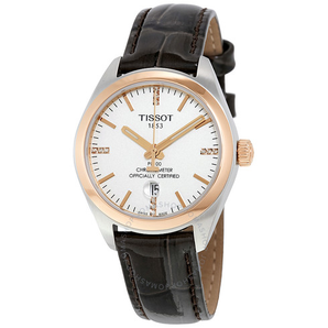 Tissot 天梭 PR 100 系列 玫瑰金棕色女士气质腕表