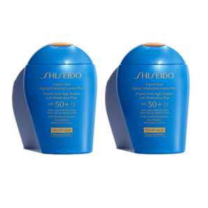 Shiseido 资生堂 新艳阳夏臻效水动力防护乳 SPF50+ 100ml 两件装