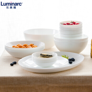 Luminarc 乐美雅 N5458 钢化玻璃餐具套装 20件套 +凑单品