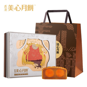 Maxim 香港美心月饼 四色彩月月饼 185g*4个/盒