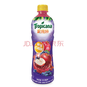 限华南： 果缤纷 蓝莓石榴味 果汁饮料 500ml*15瓶